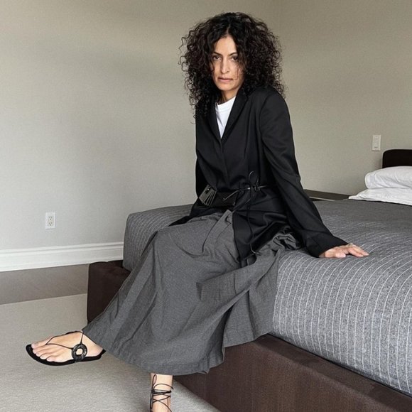 BRAND NEW THE ROW RING SANDAL BLACK - Picture 11 of 11